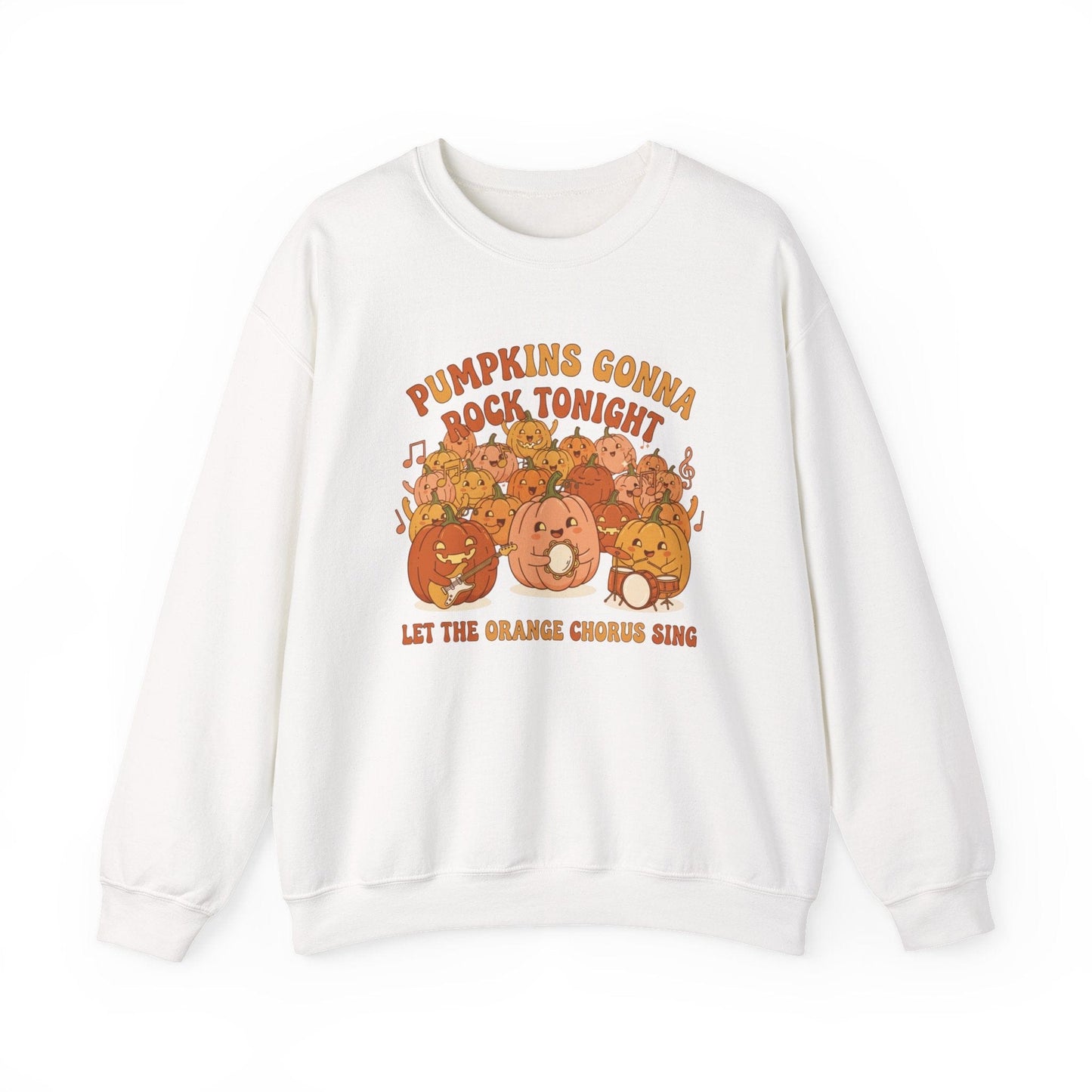 Cozy Pumpkin Sweatshirt - Fall Halloween Fashion