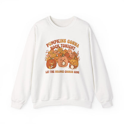 Cozy Pumpkin Sweatshirt - Fall Halloween Fashion