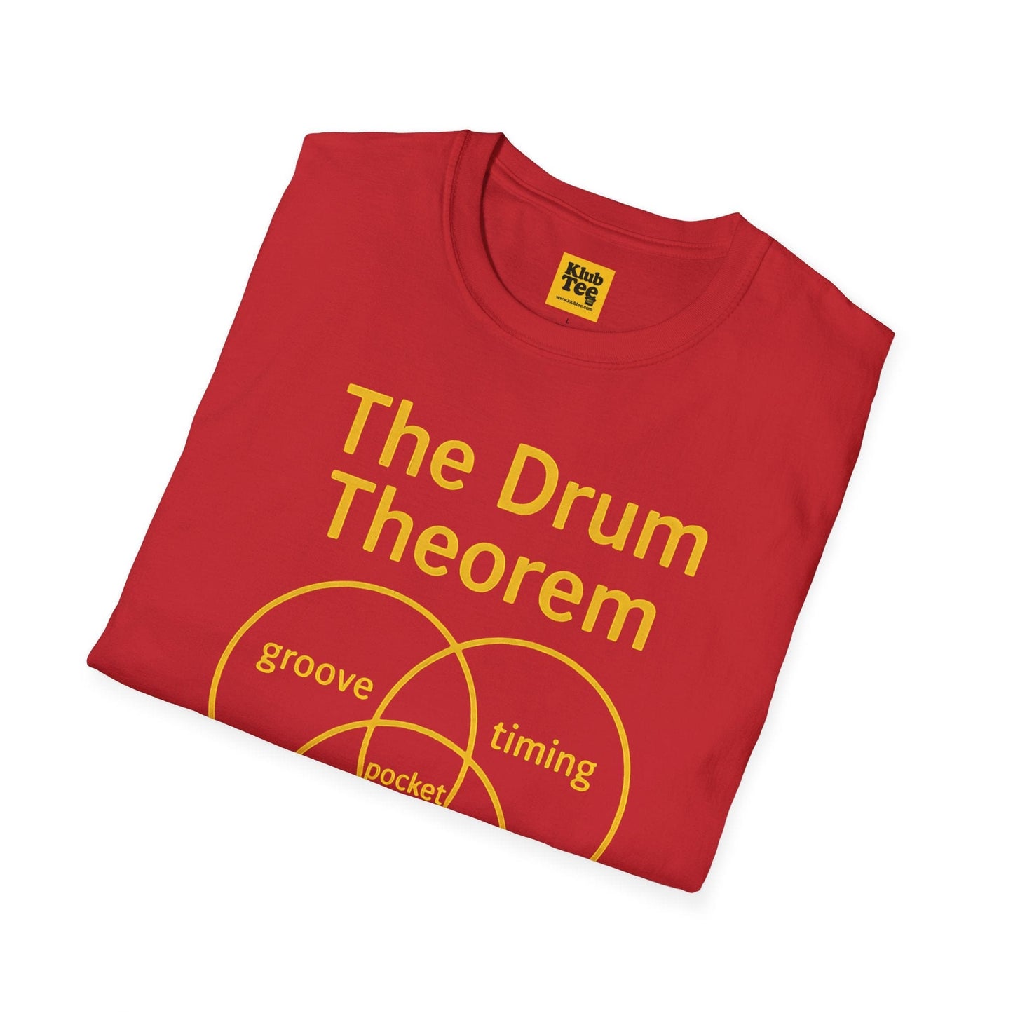 Drum Theorem T-Shirt - Mathematical Percussion