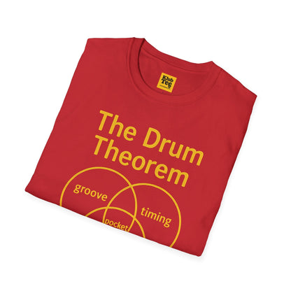 Drum Theorem T-Shirt - Mathematical Percussion