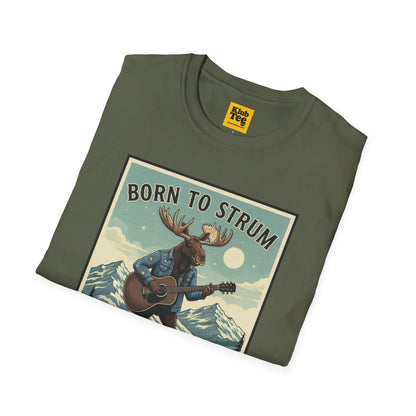 Alaskan Trail Moose T-Shirt - Nature Adventure Tee