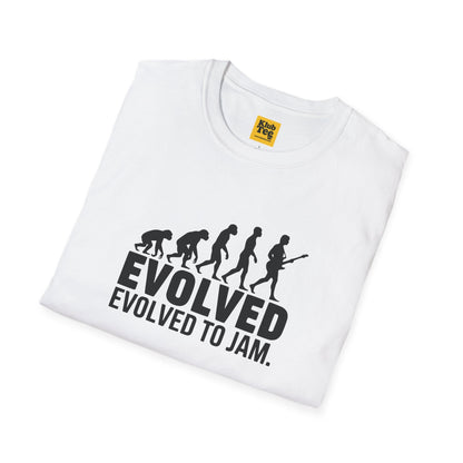 Evolved to Jam T-Shirt - Music Evolution
