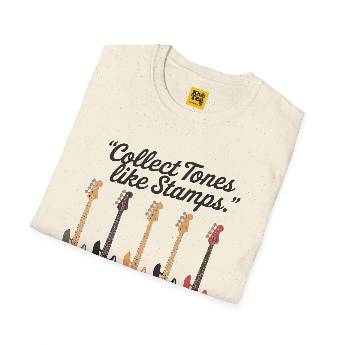 Collect Tones Like Stamps T-Shirt - Music Quote