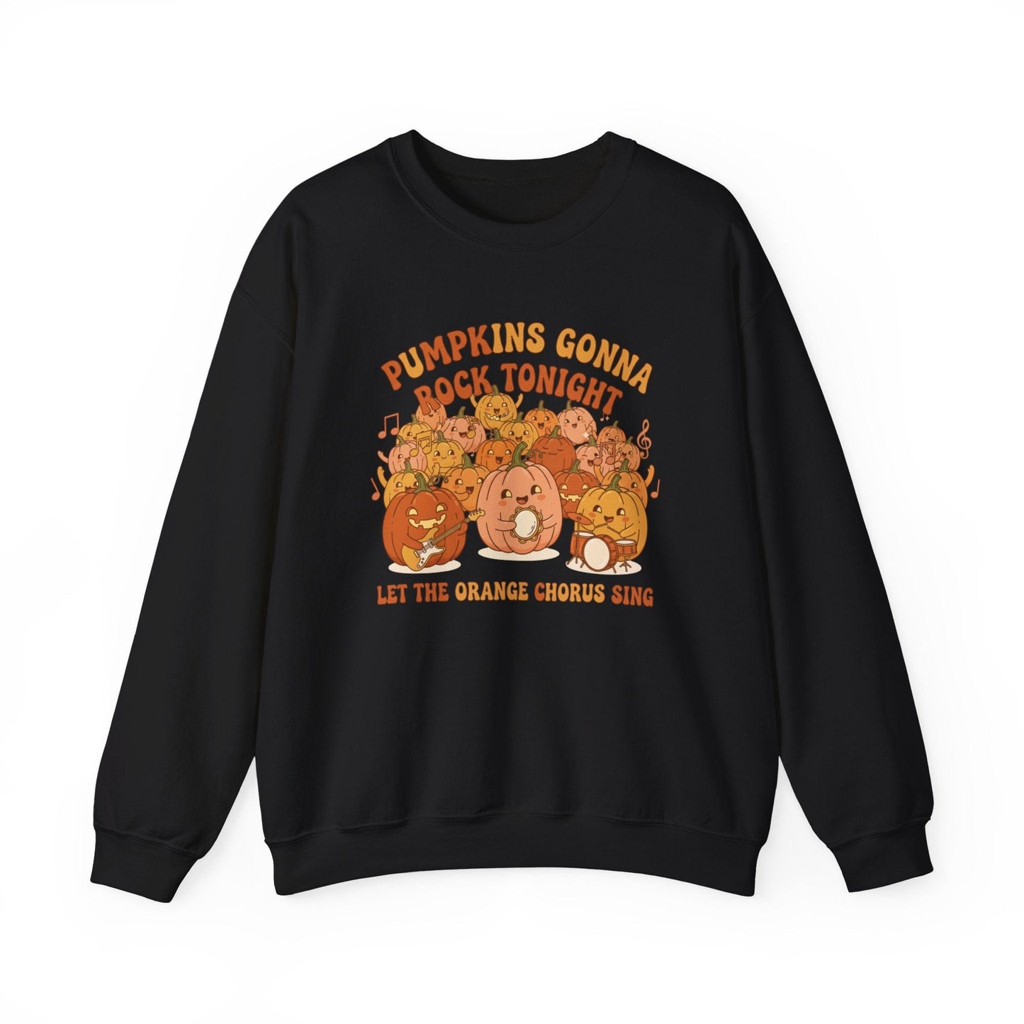 Cozy Pumpkin Sweatshirt - Fall Halloween Fashion