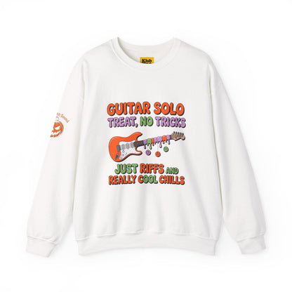 Guitar Solo Treat Halloween T-Shirt - No Tricks