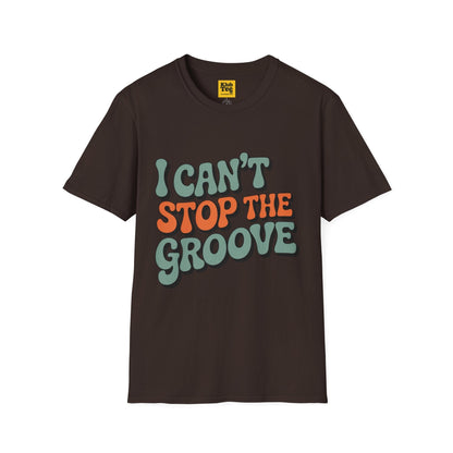 I Can't Stop The Groove T-Shirt | Retro 70s Music Tee