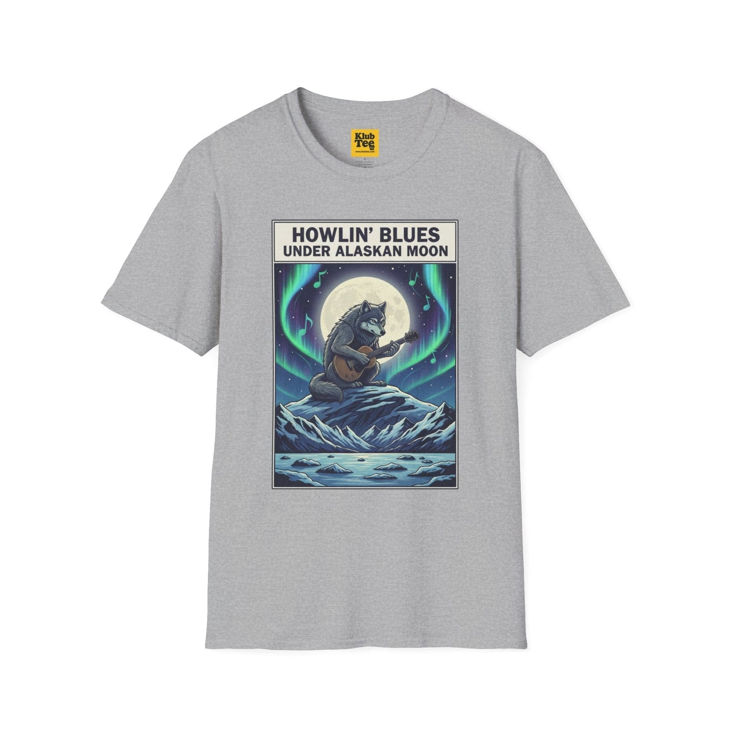 Alaskan Moon Howlin' Blues T-Shirt - Wildlife Music