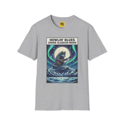 Alaskan Moon Howlin' Blues T-Shirt - Wildlife Music