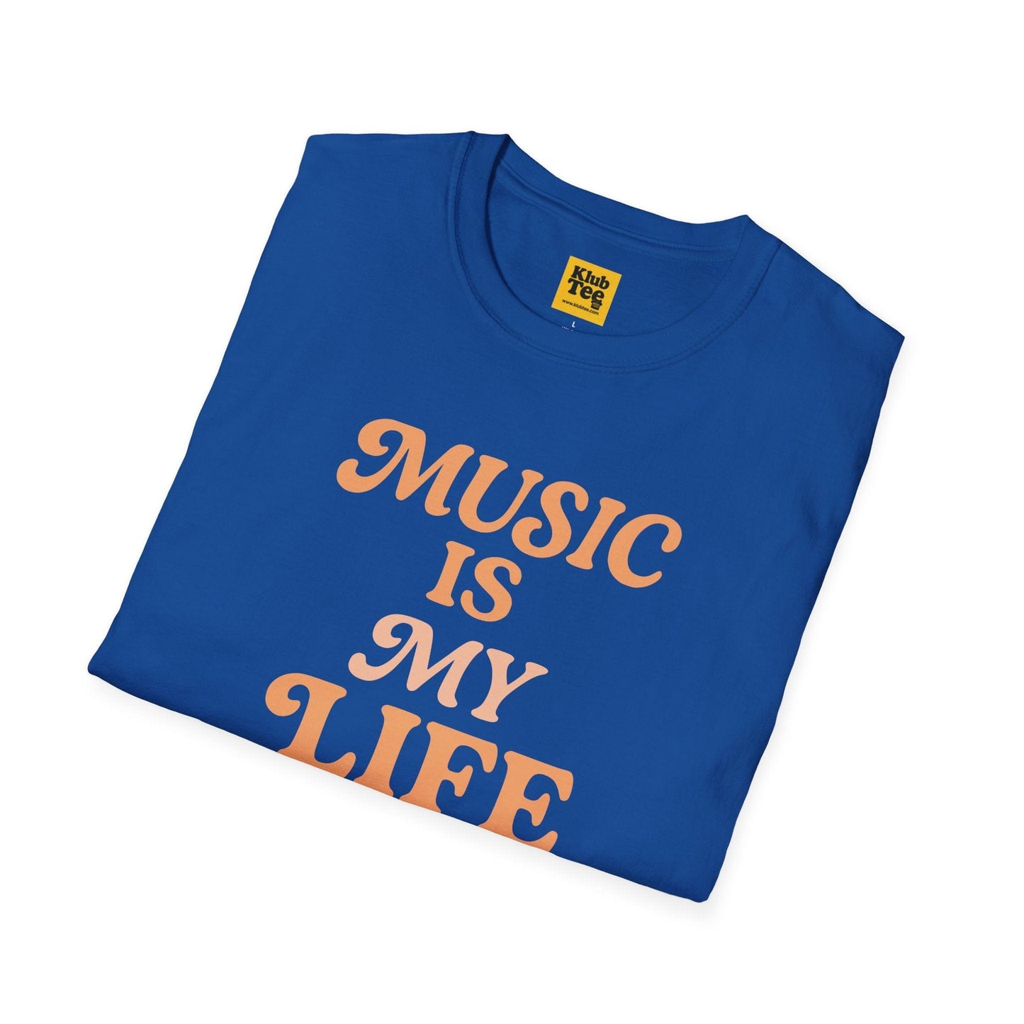 Music Is My Life T-Shirt - Retro Style