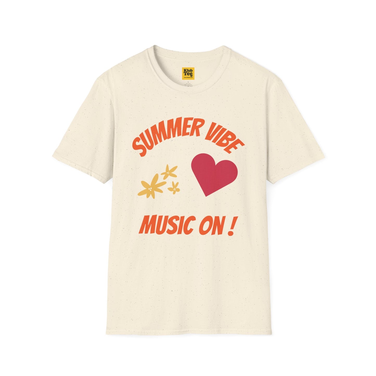 Summer Vibe Music On T-Shirt - Seasonal