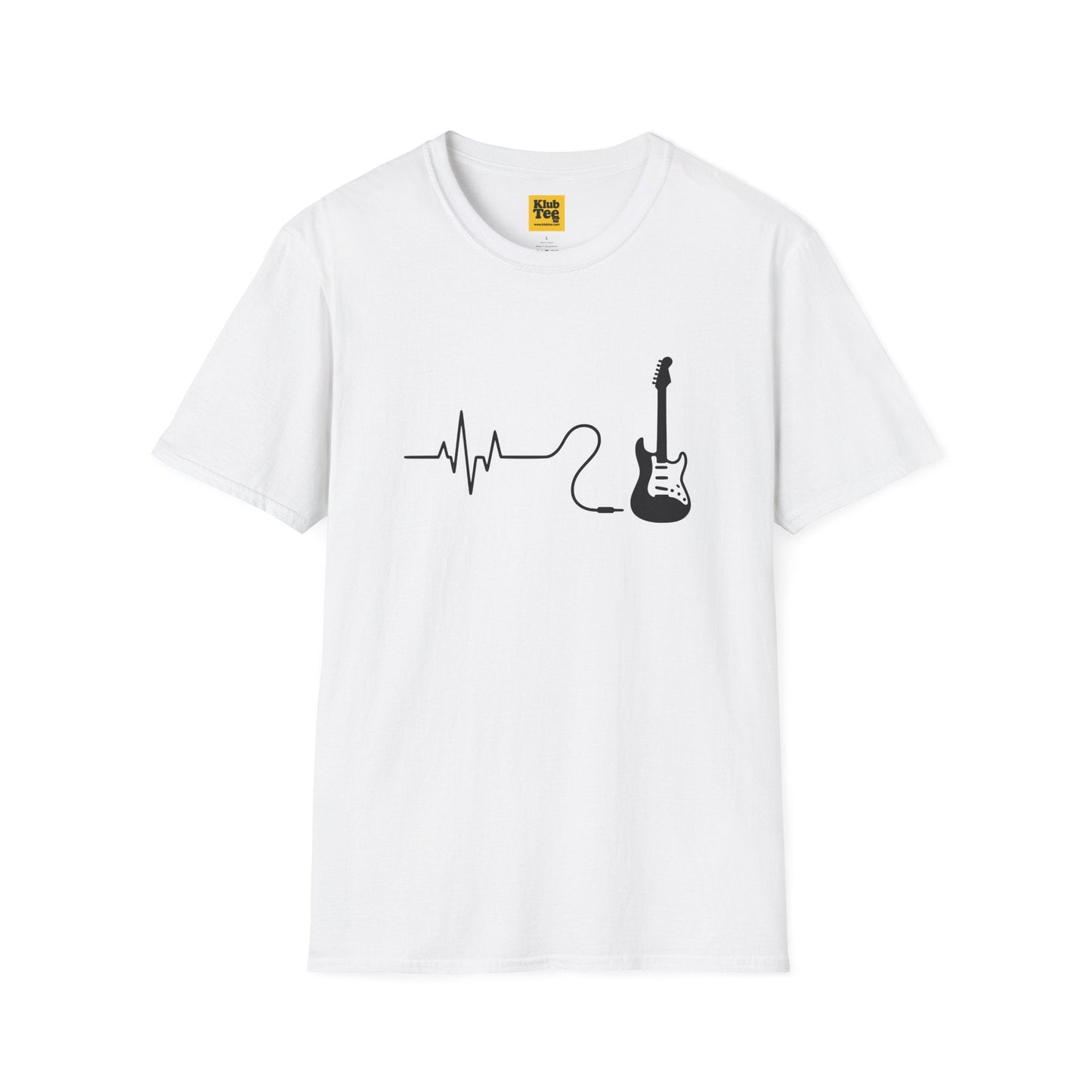 Heartbeat Guitar T-Shirt - Music Life