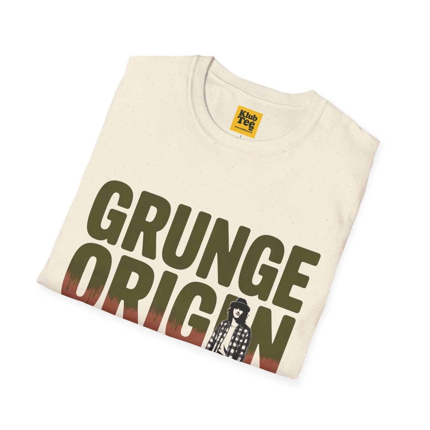 Grunge Origin Band Tee | Vintage Rock Graphic