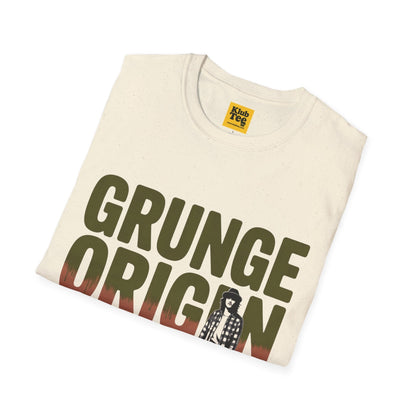Grunge Origin Band Tee | Vintage Rock Graphic