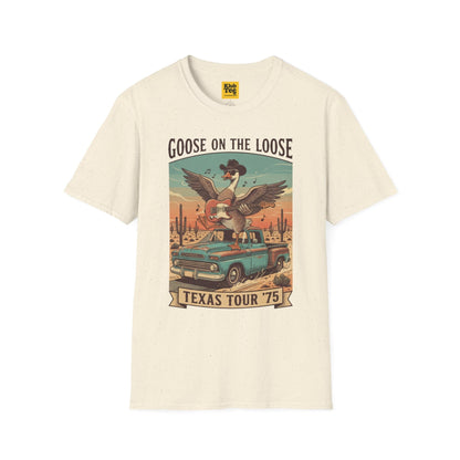 Goose on the Loose T-Shirt - Retro Texas Tour Tee
