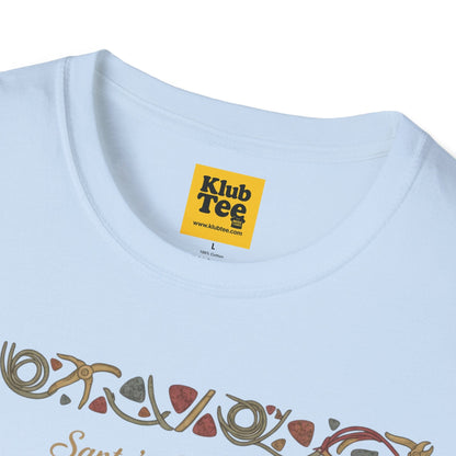 Santa's Guitar Workshop T-Shirt - Christmas Music