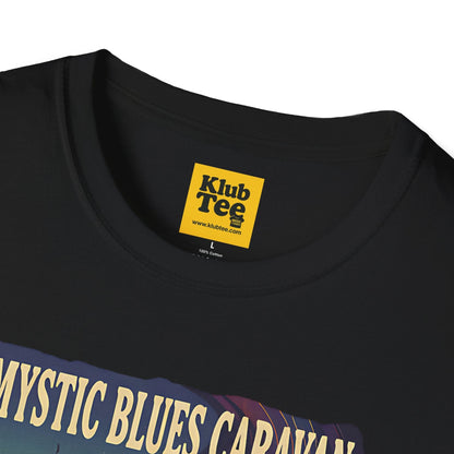 Route 66 Mystic Blues T-Shirt - Vintage Travel Tee