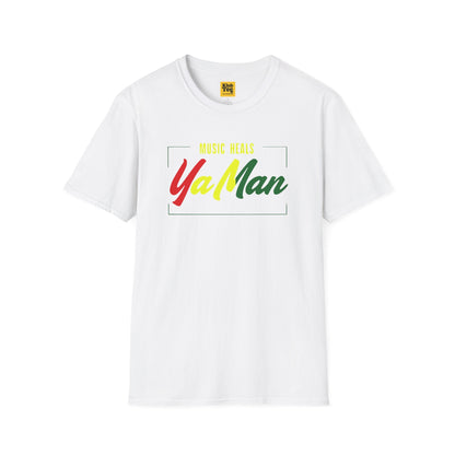 Music Heals YaMan T-Shirt - Healing Vibes