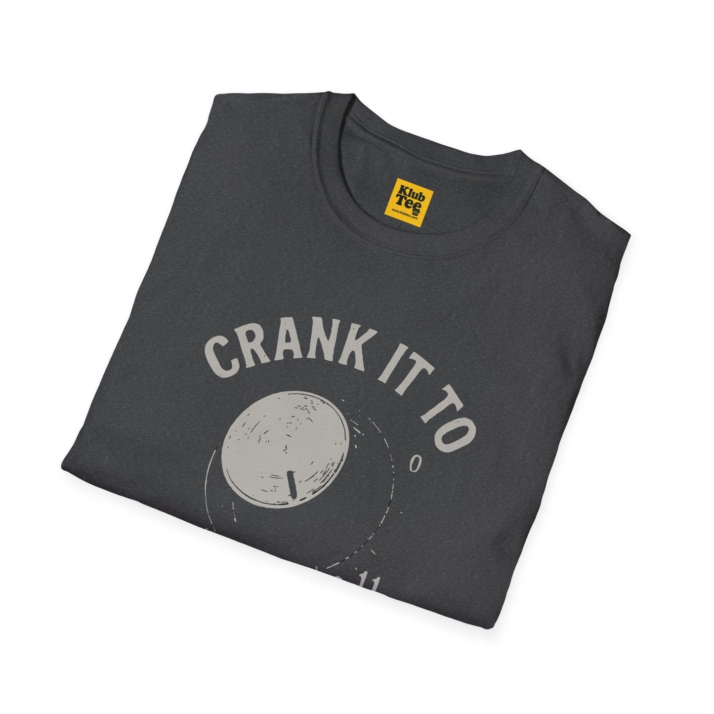 Crank It To Volume T-Shirt - Loud Music