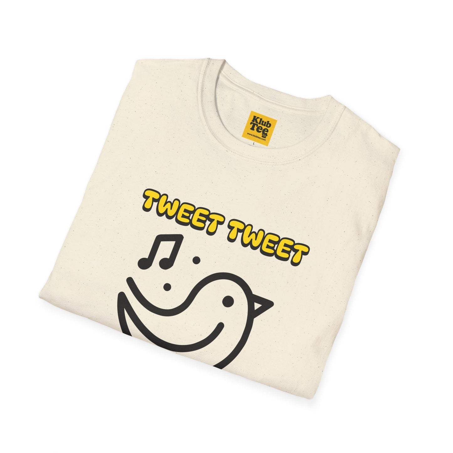 Tweet Tweet Music Sound T-Shirt - Bird Music Tee