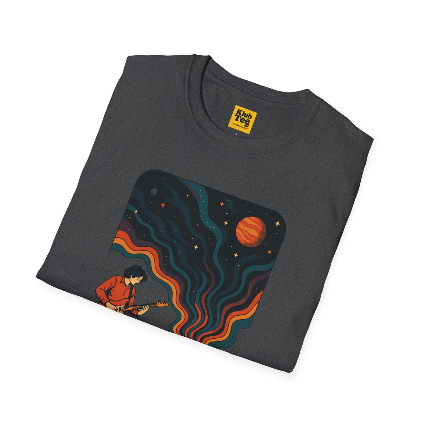 Cosmic Music Vibes T-Shirt - Space Sound