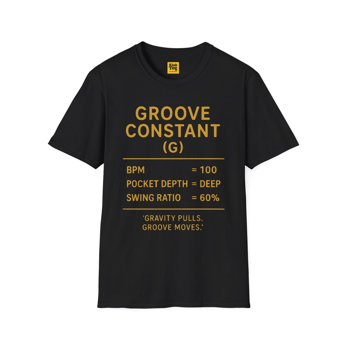 Groove Constant T-Shirt - Mathematical Music