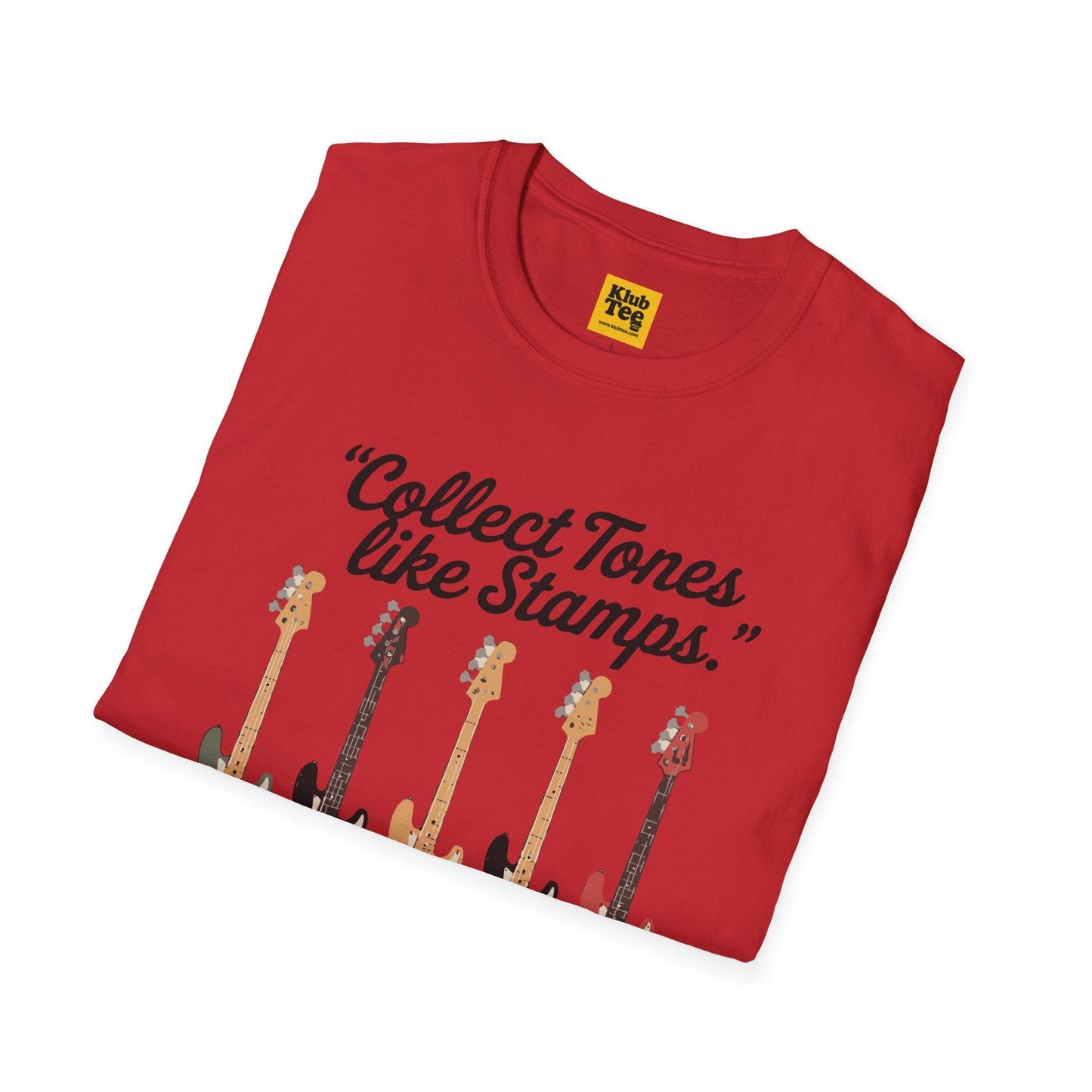 Collect Tones Like Stamps T-Shirt - Music Quote