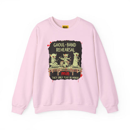 Ghoul-Band Rehearsal Halloween Sweatshirt - Spooky Music