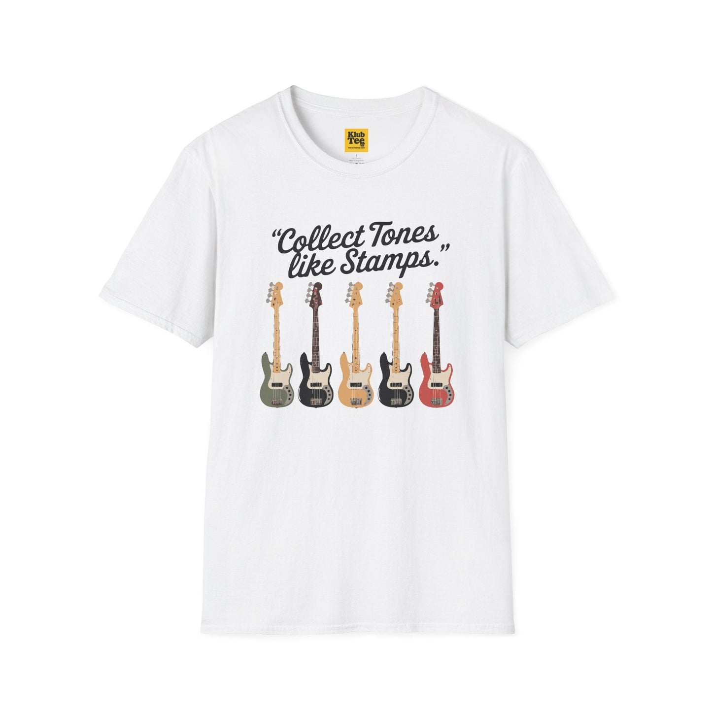 Collect Tones Like Stamps T-Shirt - Music Quote