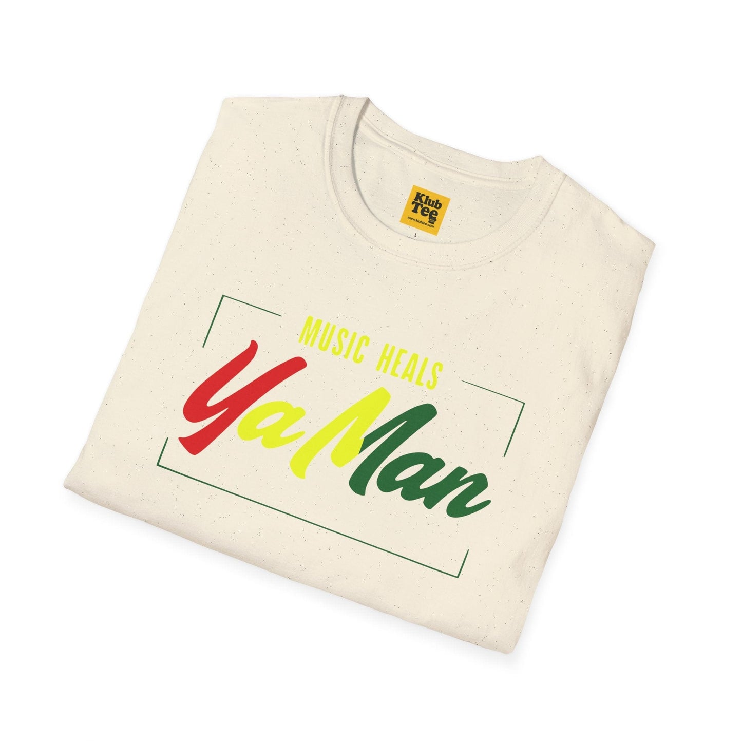 Music Heals YaMan T-Shirt - Healing Vibes