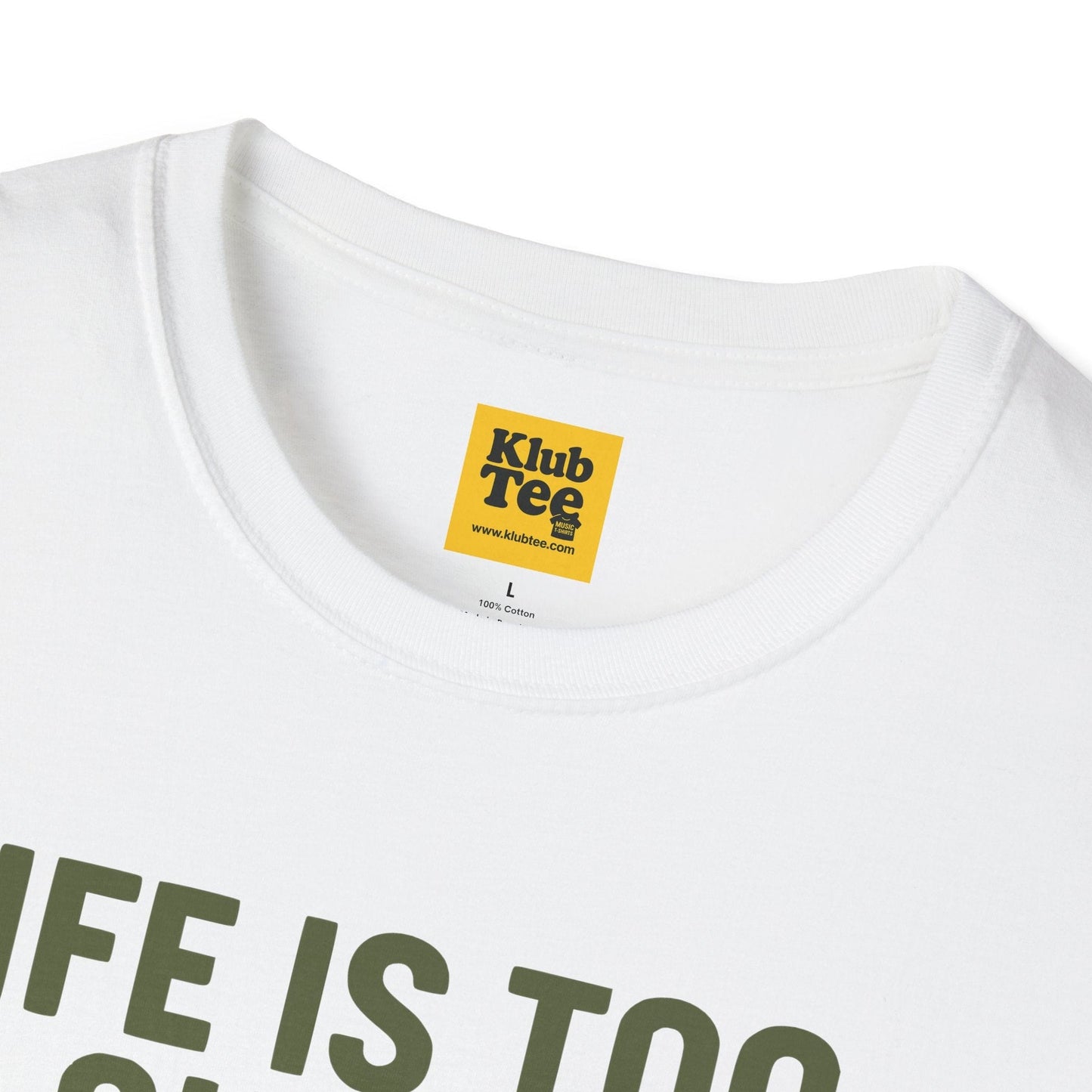 Life Too Short for Bad Tone T-Shirt - Guitar Humor