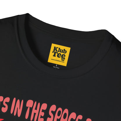 Cosmic Cats T-Shirt - Space Feline Music Tee