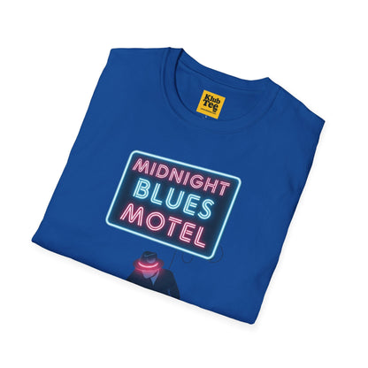 Midnight Blues Motel T-Shirt - Vintage Blues Tee