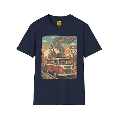 Vintage Road Trip T-Shirt - Adventure Travel Tee