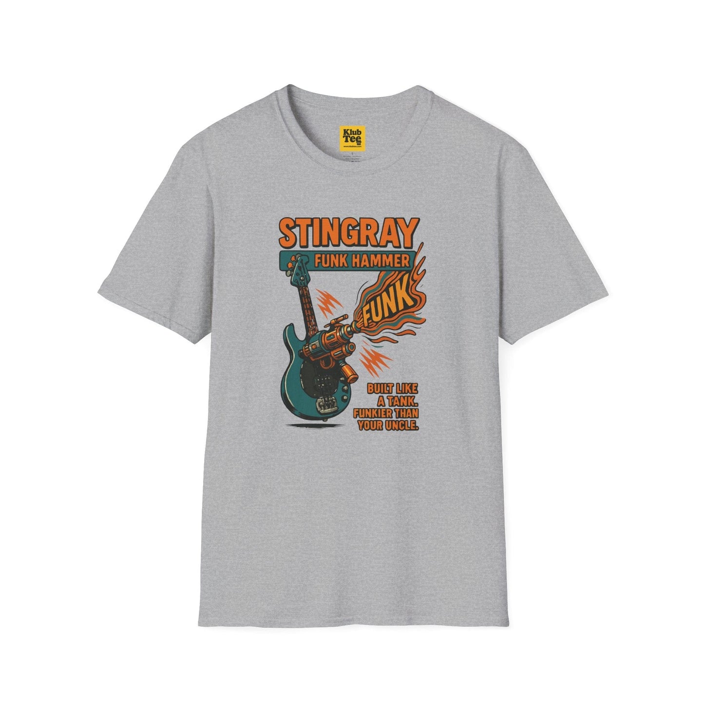 Stingray Funk Hammer T-Shirt - Bass Guitar