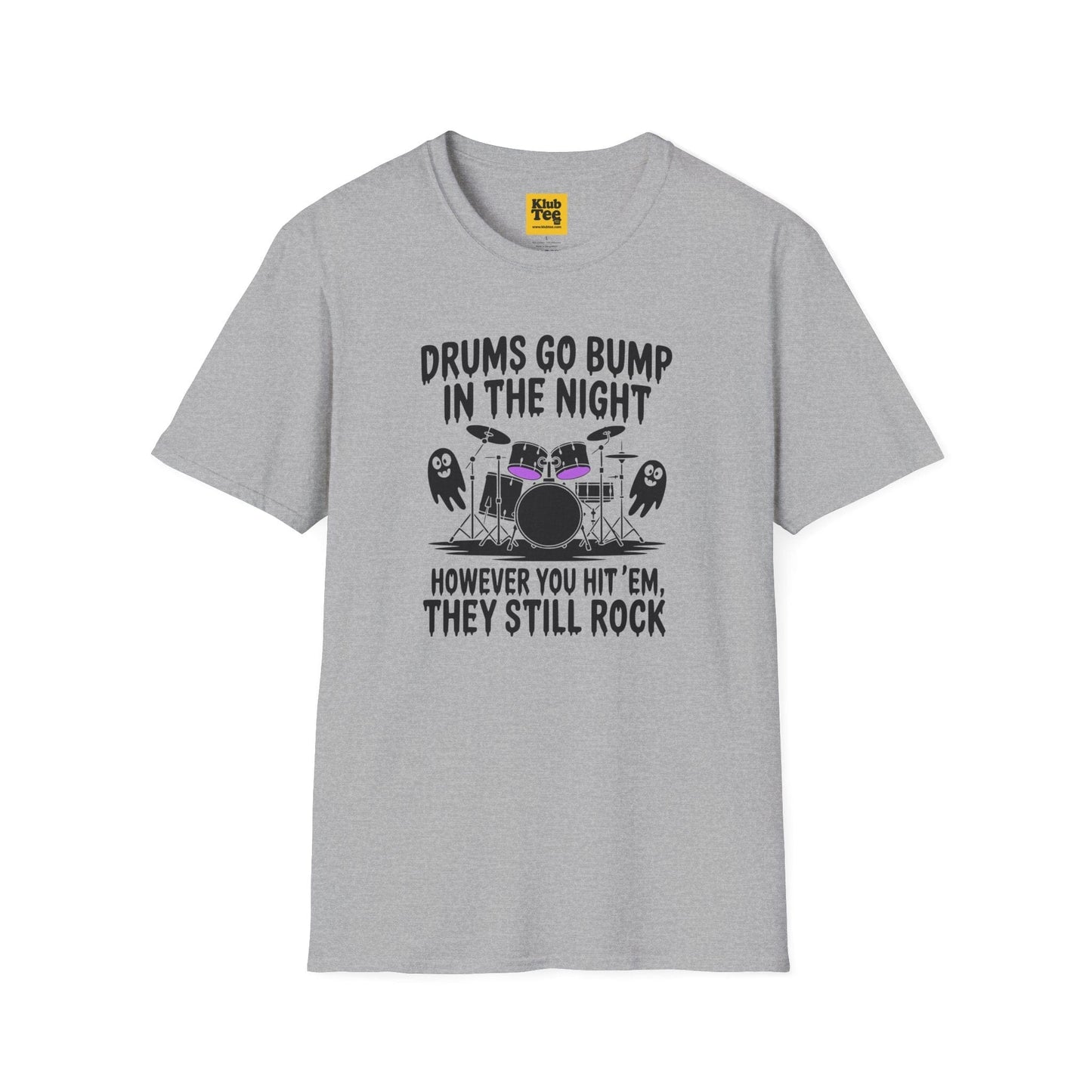 Spooky Drummer T-Shirt - Halloween Music Tee