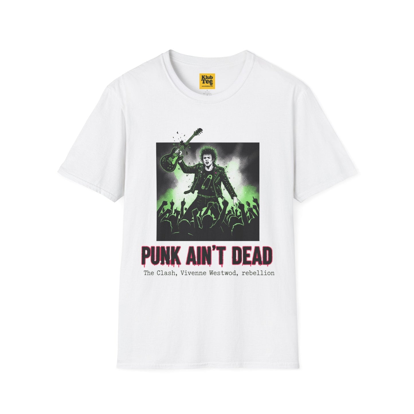 Punk Ain't Dead T-Shirt | Retro Punk Rock Graphic