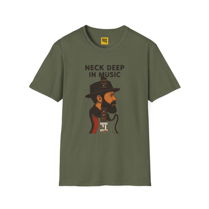Neck Deep in Music T-Shirt - Graphic Design