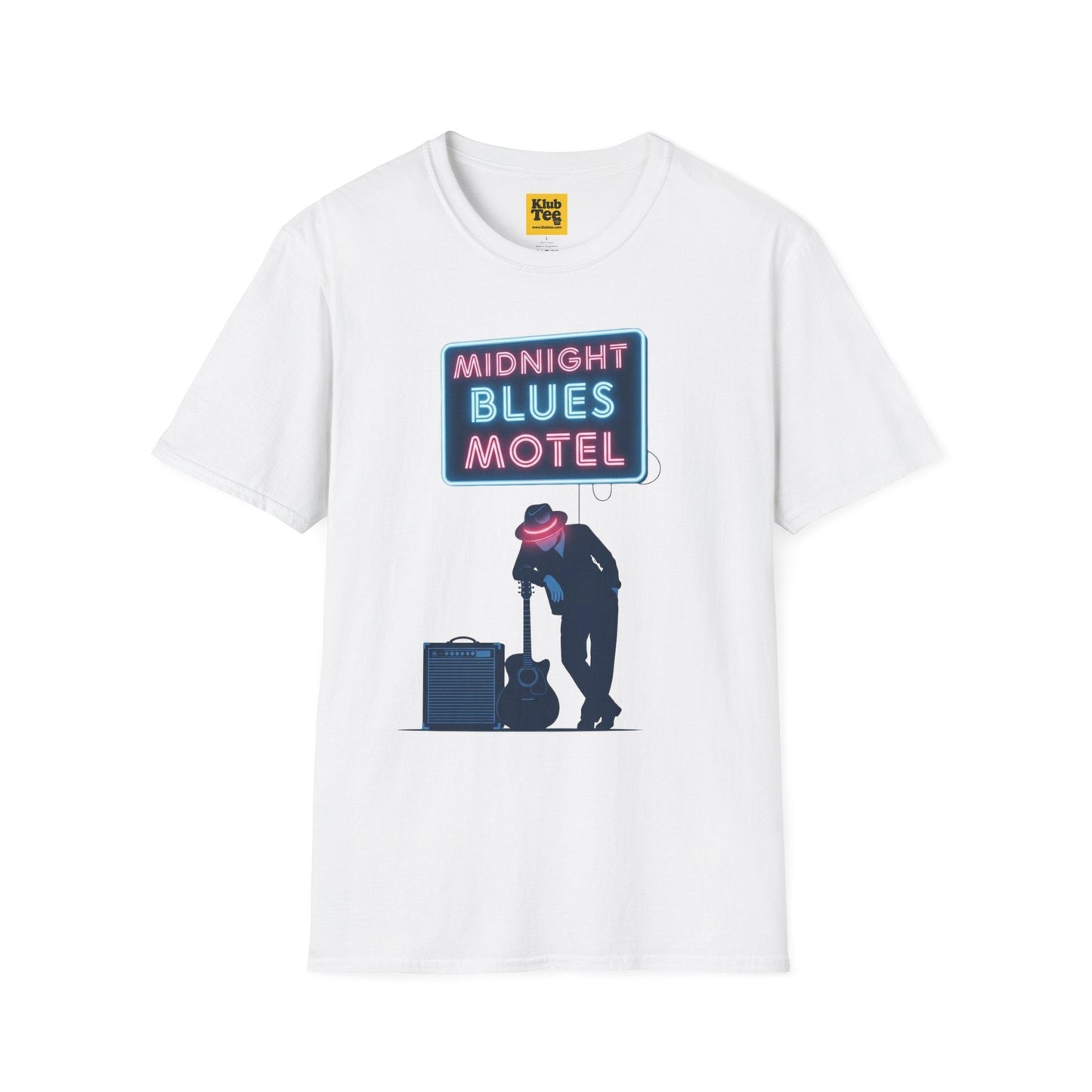 Midnight Blues Motel T-Shirt - Vintage Blues Tee