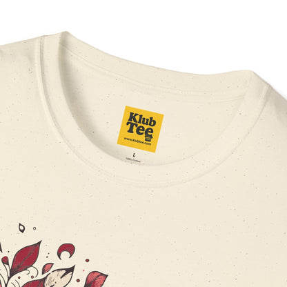 Floral Music Notes T-Shirt - Garden Melody