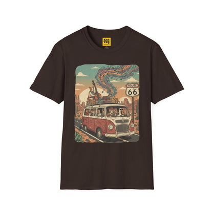 Vintage Road Trip T-Shirt - Adventure Travel Tee