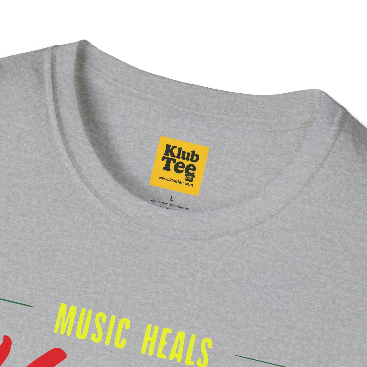 Music Heals YaMan T-Shirt - Healing Vibes