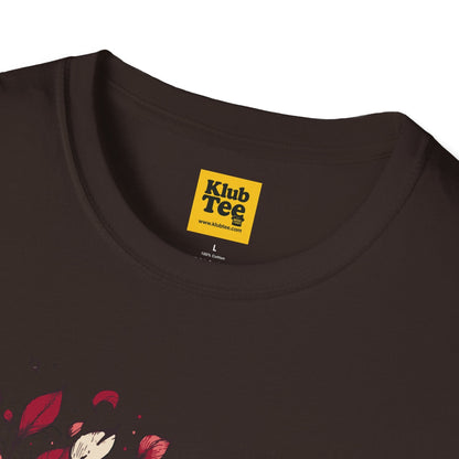Floral Music Notes T-Shirt - Garden Melody