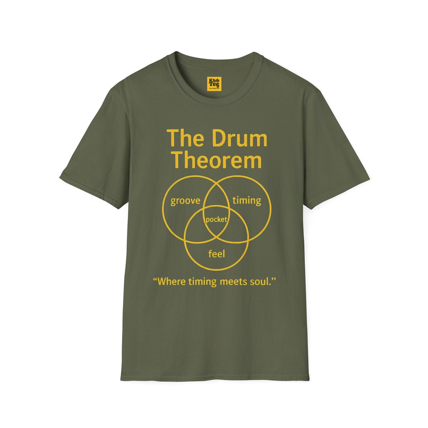 Drum Theorem T-Shirt - Mathematical Percussion