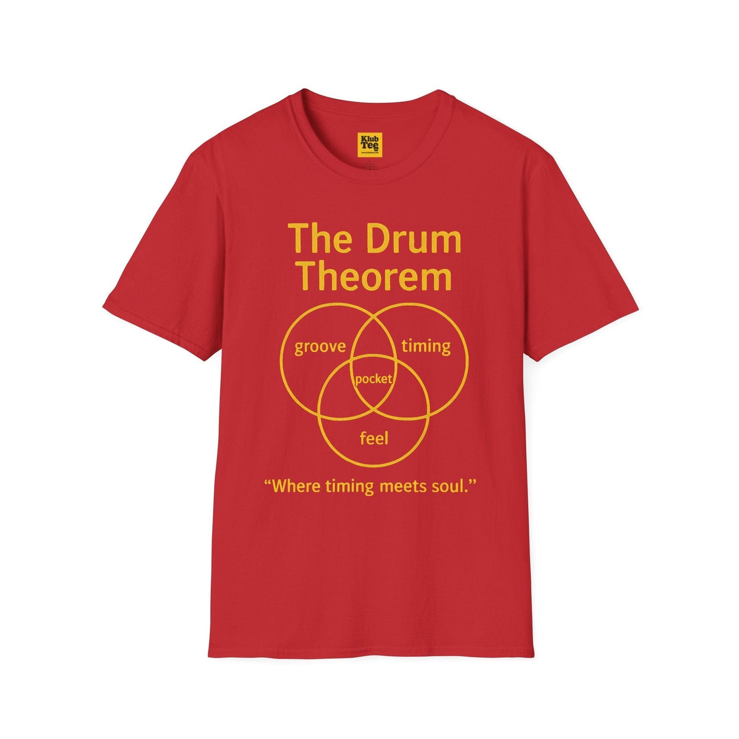 Drum Theorem T-Shirt - Mathematical Percussion