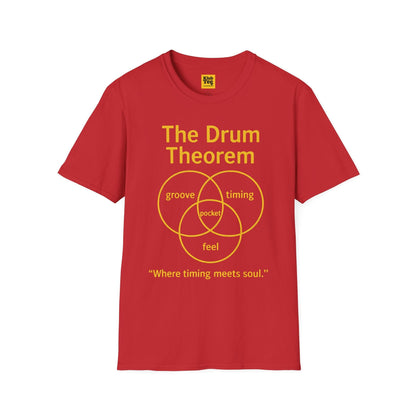 Drum Theorem T-Shirt - Mathematical Percussion
