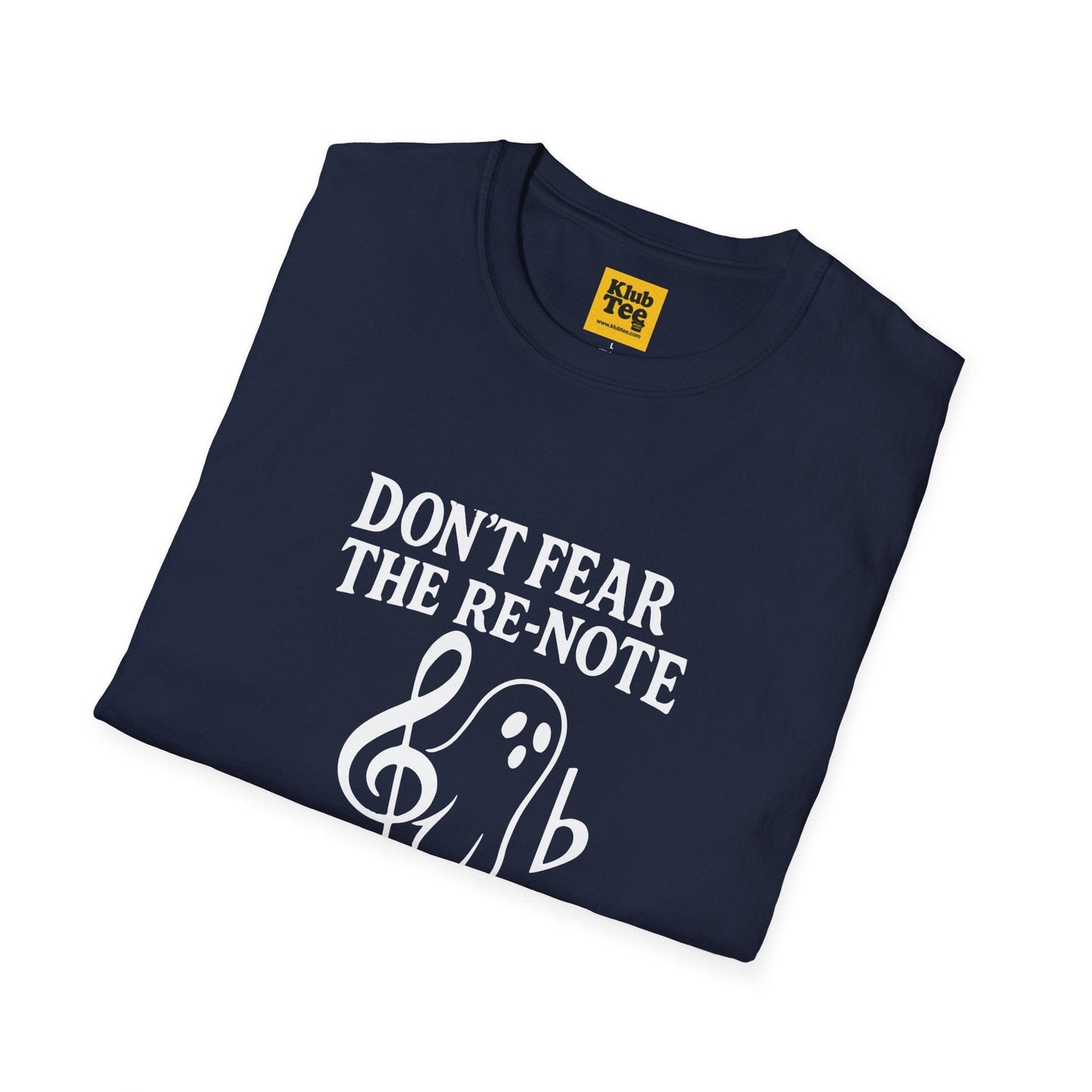 Ghostly Music Humour T-Shirt - Halloween Musician Gift