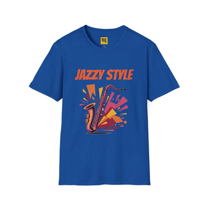 Jazzy Style T-Shirt - Cool Jazz Design