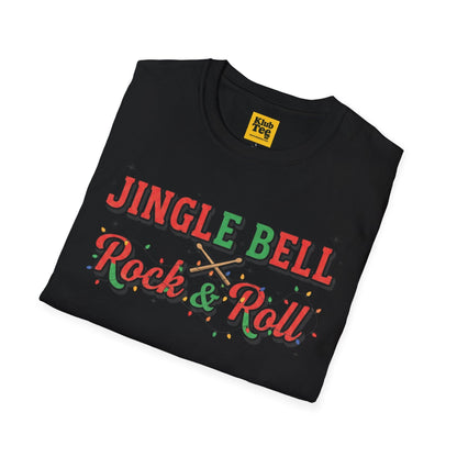 Jingle Bell Rock & Roll T-Shirt - Christmas Music