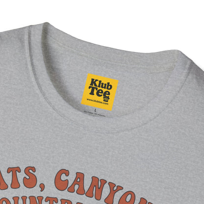 Cats Canyons & Country Roads T-Shirt - Western Style