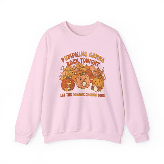 Cozy Pumpkin Sweatshirt - Fall Halloween Fashion